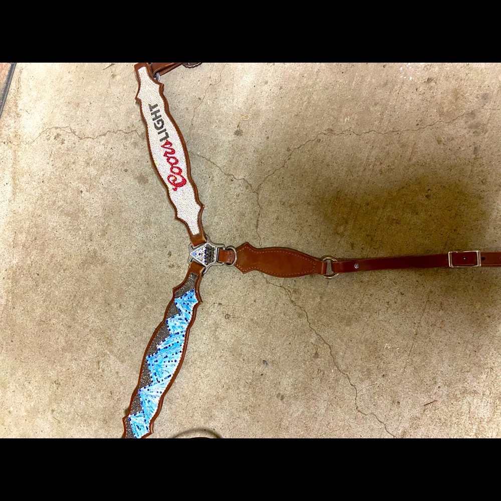 Coors Light Breast Collar
